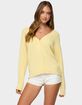 EDIKTED Francine Oversized V-Neck Cardigan image number 1