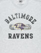 47 BRAND Baltimore Ravens Mens Tee image number 2