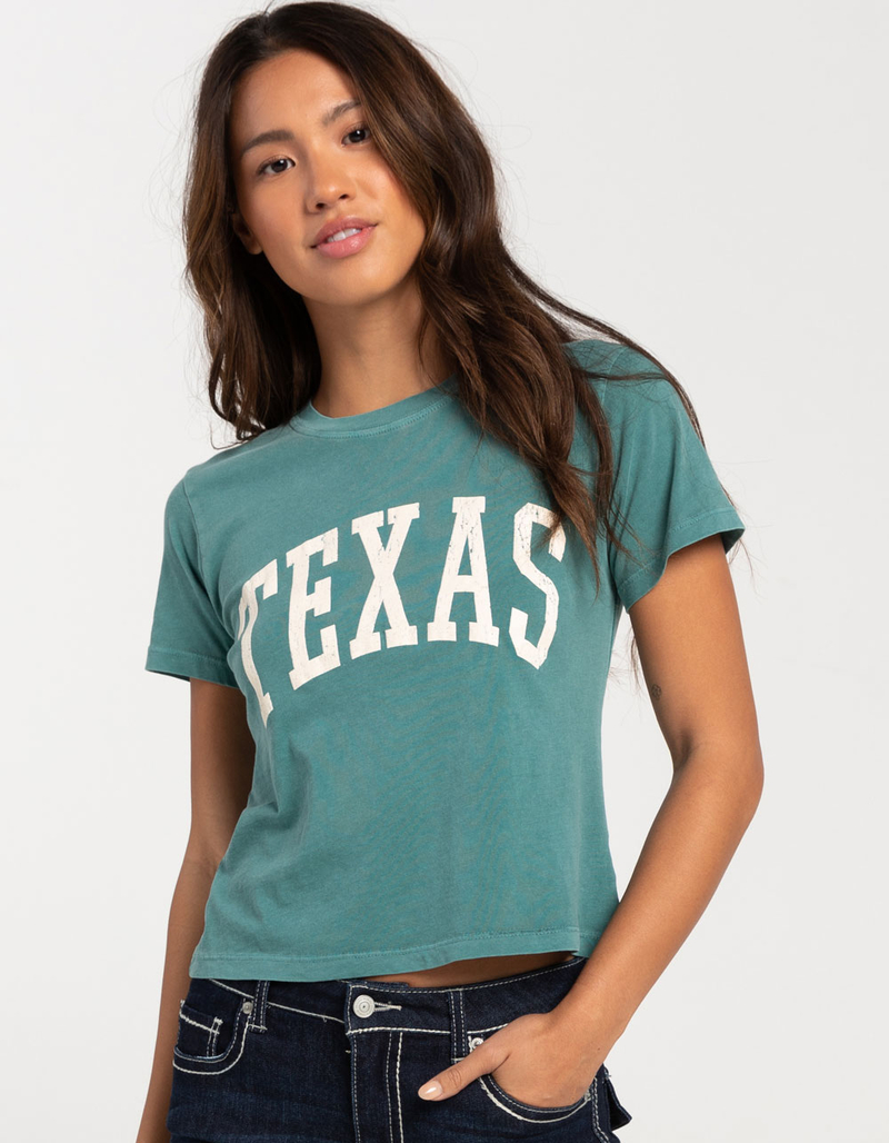 GOODIE TWO SLEEVES Texas Womens Baby Tee image number 0