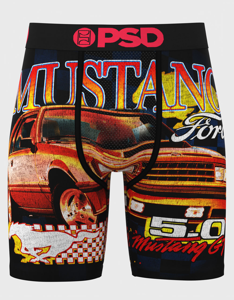 PSD x Ford Mustang GT Mens Boxer Briefs image number 0