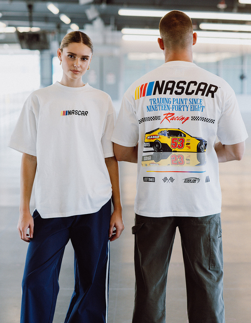 TILLYS x NASCAR Trading Paint Mens Boxy Tee image number 7