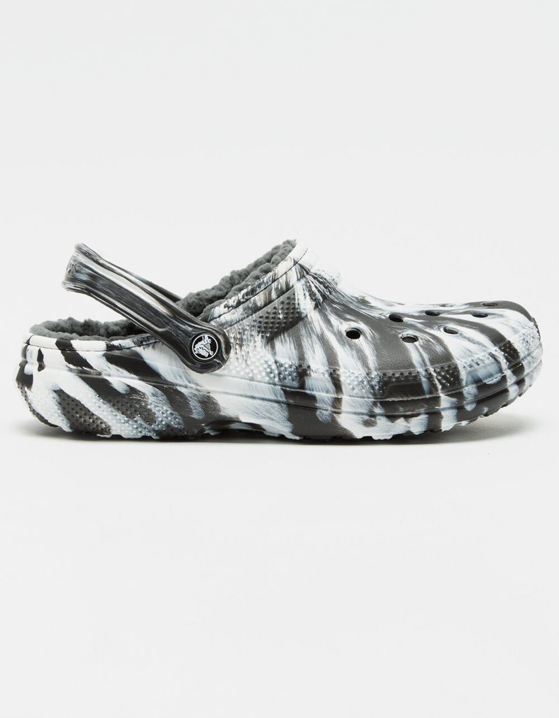 CROCS Classic Lined Marble Clogs image number 1