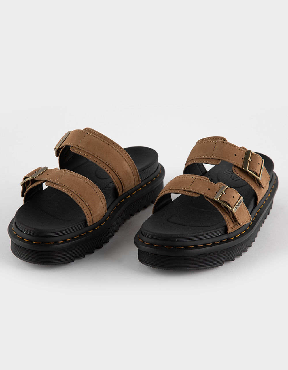 Dr.Martens MYLES STRAP SANDAL 箱あり Dr. Martens Women's Myles Leather Double Strap Platform