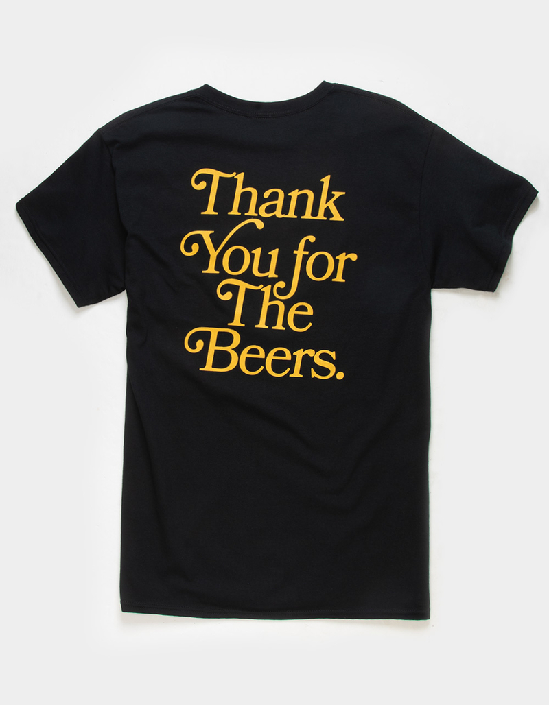 BEERS Thank You Mens Tee image number 0