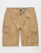 SUBCULTURE Textured Mens Cargo Shorts image number 1