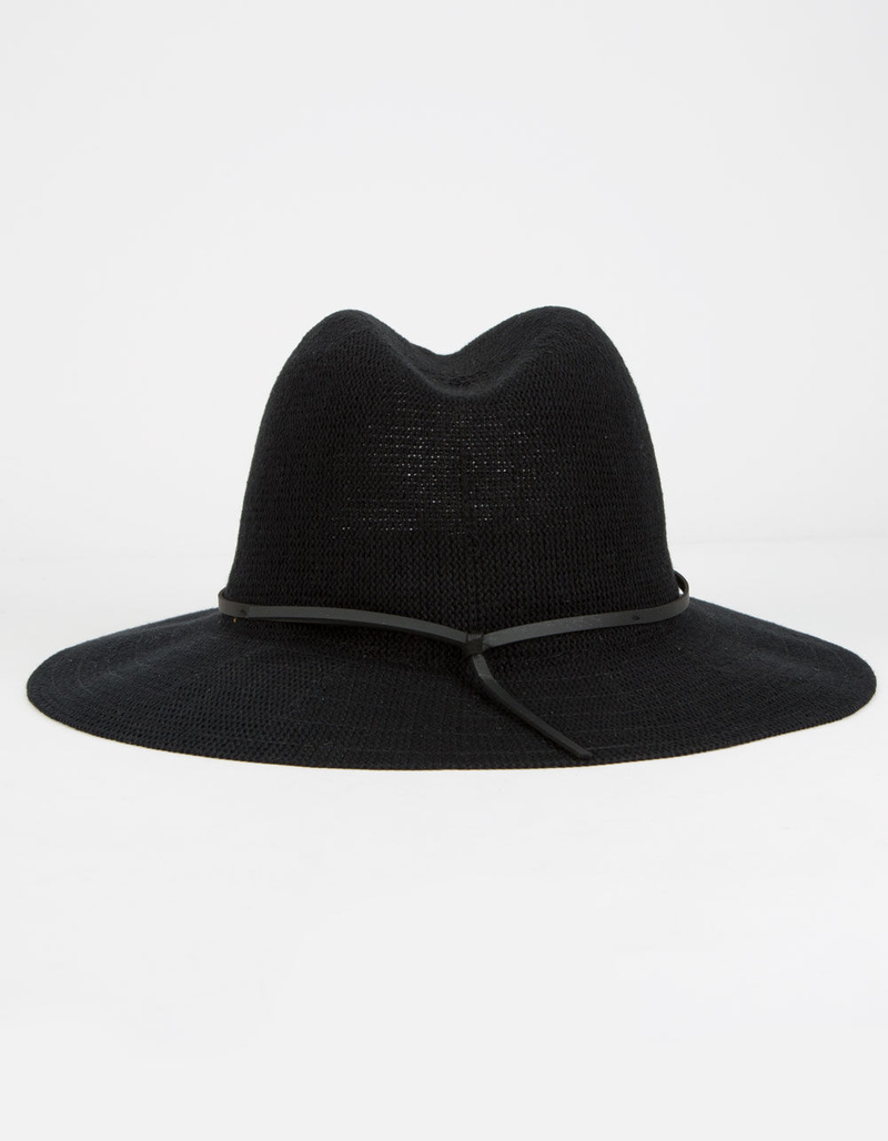 Rancher Womens Black Fedora image number 1