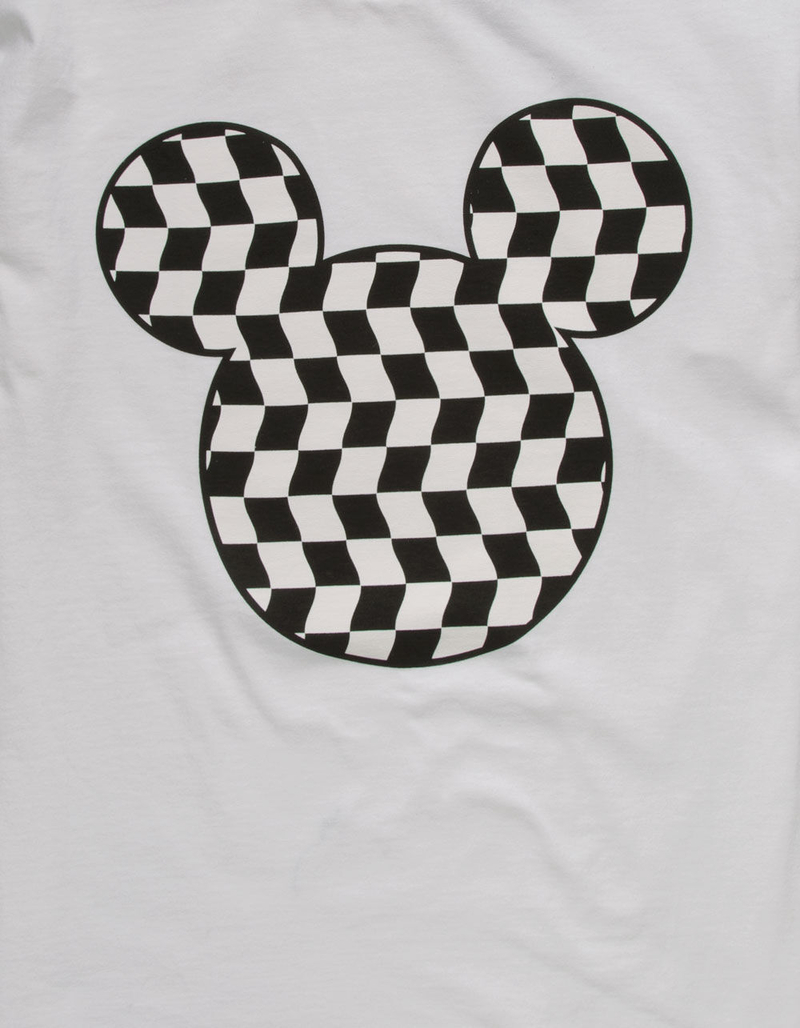 NEFF Disney Collection Mickey Head Checker White Mens T-Shirt image number 1