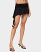 EDIKTED Romee Asymmetric Ruffle Mini Skort image number 5