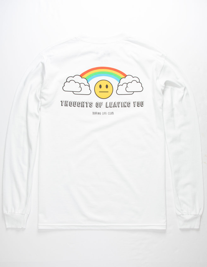 BORING LIFE CLUB Thoughts Of Leaving You Mens T-Shirt image number 0