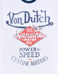 VON DUTCH Custom Motors Mens Ringer Tee image number 3