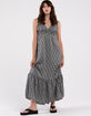 KNOW ONE CARES Ruffle Hem Maxi Dress image number 1