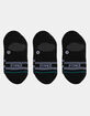 STANCE 3 Pack Basic Mens No Show Socks image number 1