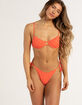 DAMSEL Textured Double Strap Underwire Bikini Top image number 6