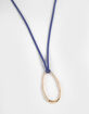 FULL TILT Oval Cord Necklace image number 3