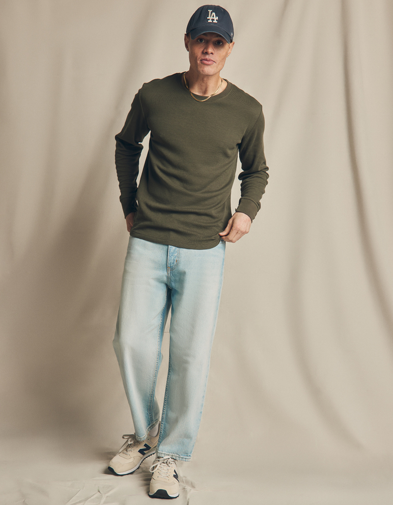 RSQ Mens Loose Straight Jeans image number 4