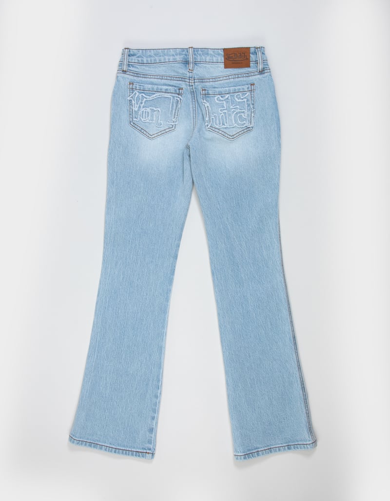 VON DUTCH Girls Flare Jeans image number 1