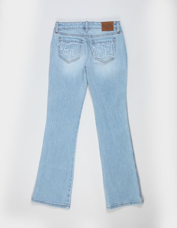 VON DUTCH Girls Flare Jeans Alternative Image