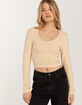 BRIXTON Anita Womens Long Sleeve Knit Top image number 1