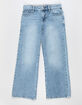 RSQ Plaid Heart Girls Low Rise Wide Leg Jeans image number 1