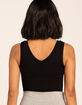 TILLYS Seamless Deep V Womens Tank Top image number 3