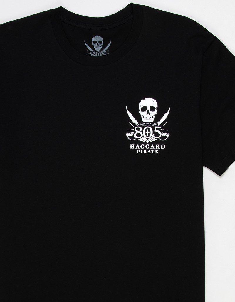 HAGGARD PIRATE x 805 Shield Mens Tee image number 2