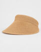 Straw Womens Visor image number 1
