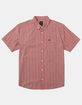 RVCA Daybreak Stripe Boys Button Up Shirt image number 1