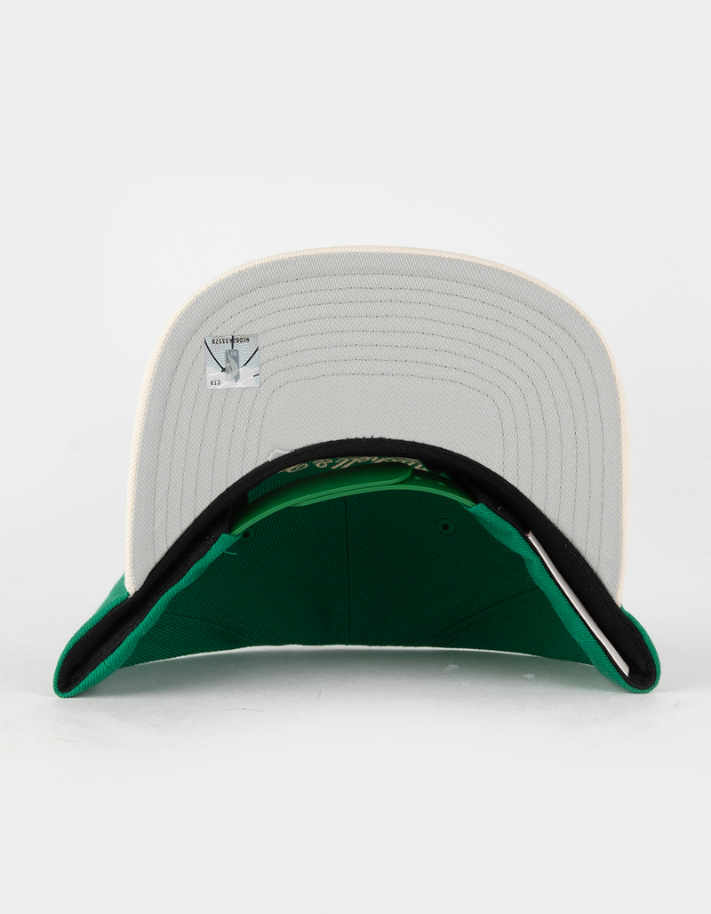 MITCHELL & NESS NBA Team 2 Tone 2.0 Milwaukee Bucks Snapback Hat image number 3