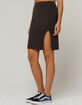 NIKXIE Side Slit Bodycon Skirt image number 3