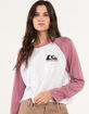 QUIKSILVER Raglan Womens Crop Tee image number 2