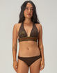 DAMSEL Textured Halter Bikini Top image number 2