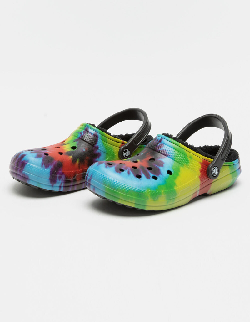 CROCS Classic Lined Tie Dye Clog image number 0