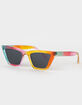 RSQ Rainbow Cat Eye Sunglasses image number 1