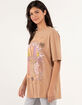 PROJECT SOCIAL T Stay Grounded Womens Oversized Tee image number 2