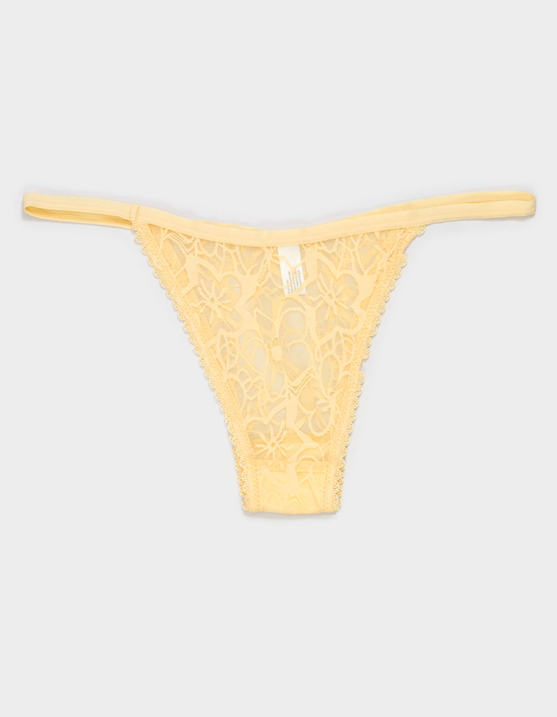 FULL TILT All Over Floral Lace Cheeky Panties image number 1
