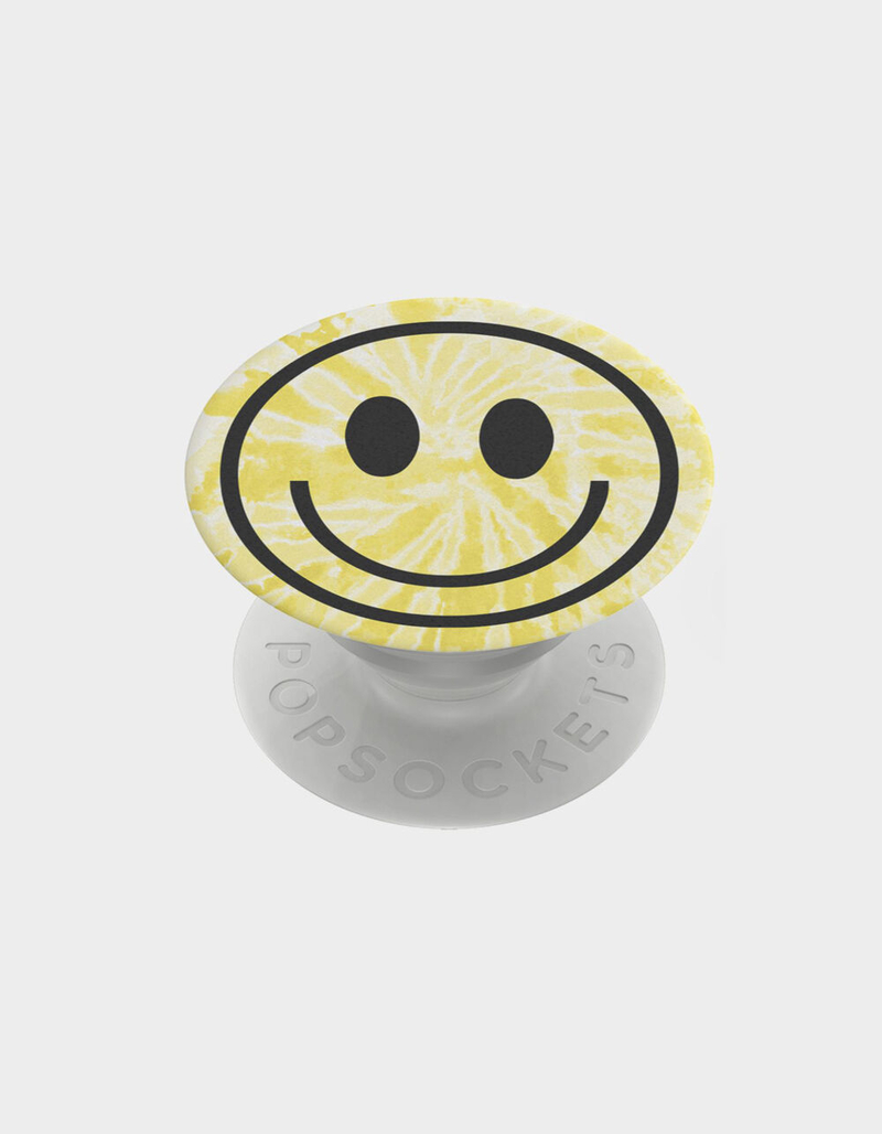 POPSOCKETS Tie Dye Smiley Phone Stand and Grip image number 0