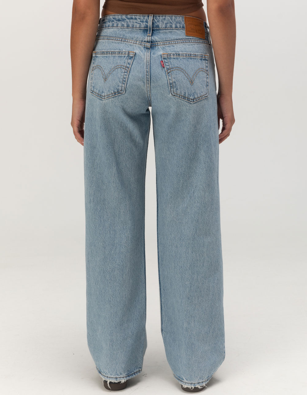LEVI'S Premium Low Loose Womens Jeans - Probably Ok - LIGHT