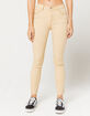 SKY AND SPARROW Skinny Fray Crop Womens Jeans image number 2
