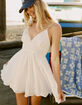 RSQ Womens Texture Slip Dress image number 6
