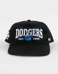 47 BRAND Los Angeles Dodgers Triple Swirl '47 Hitch Snapback Hat image number 2