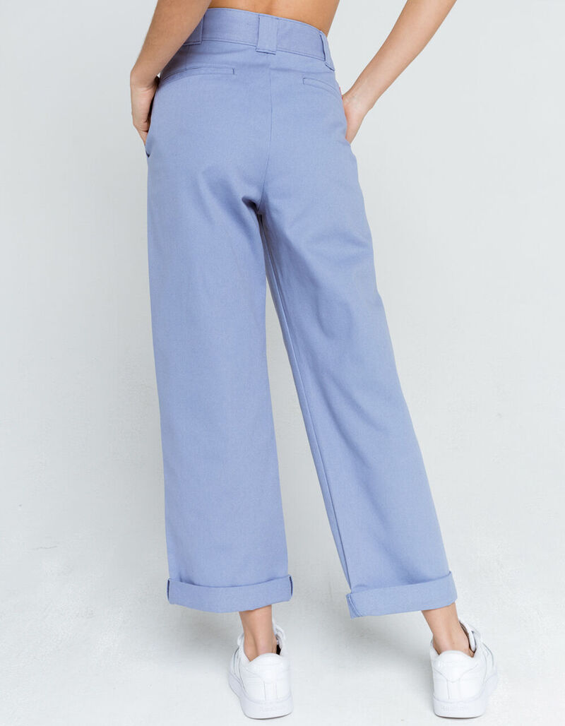 DICKIES Crop Roll Hem Womens Work Pants CHAMB 392434224