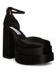 STEVEN MADDEN Charlize Satin Platform Heels image number 3