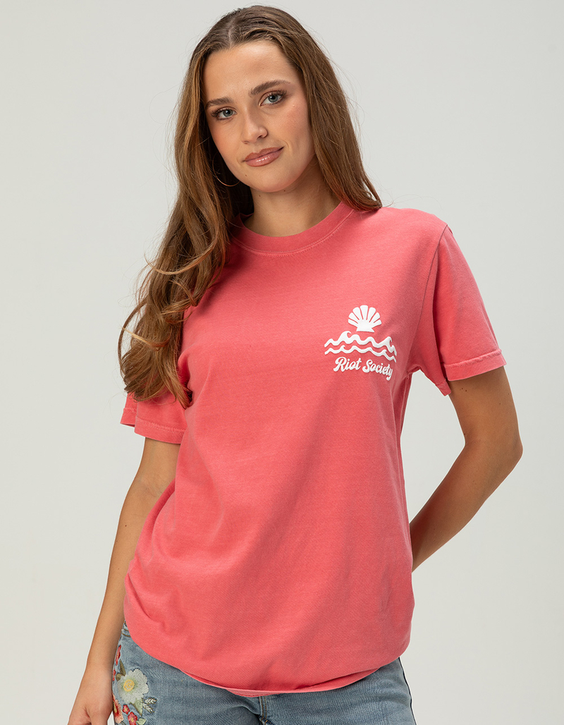 RIOT SOCIETY Shellwave Womens Tee image number 1