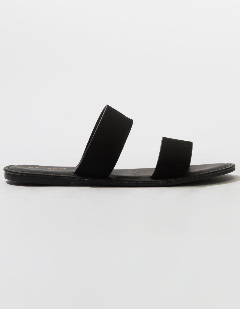 BAMBOO Double Strap Womens Sandals image number 1