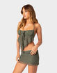 EDIKTED Ariyah Open Tie Back Womens Top image number 4