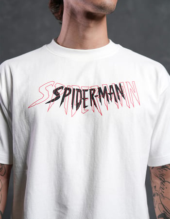 CVLA x Marvel Spider-Man Web Slinger Mens Boxy Tee Alternative Image