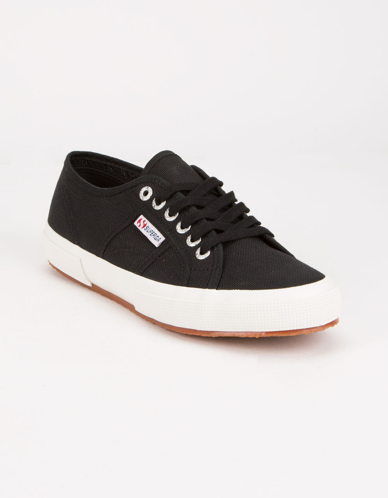 SUPERGA 2750 Cotu Classic Black & White Womens Shoes image number 1