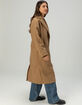 BRIXTON Lennox Womens Stretch Felted Coat image number 2