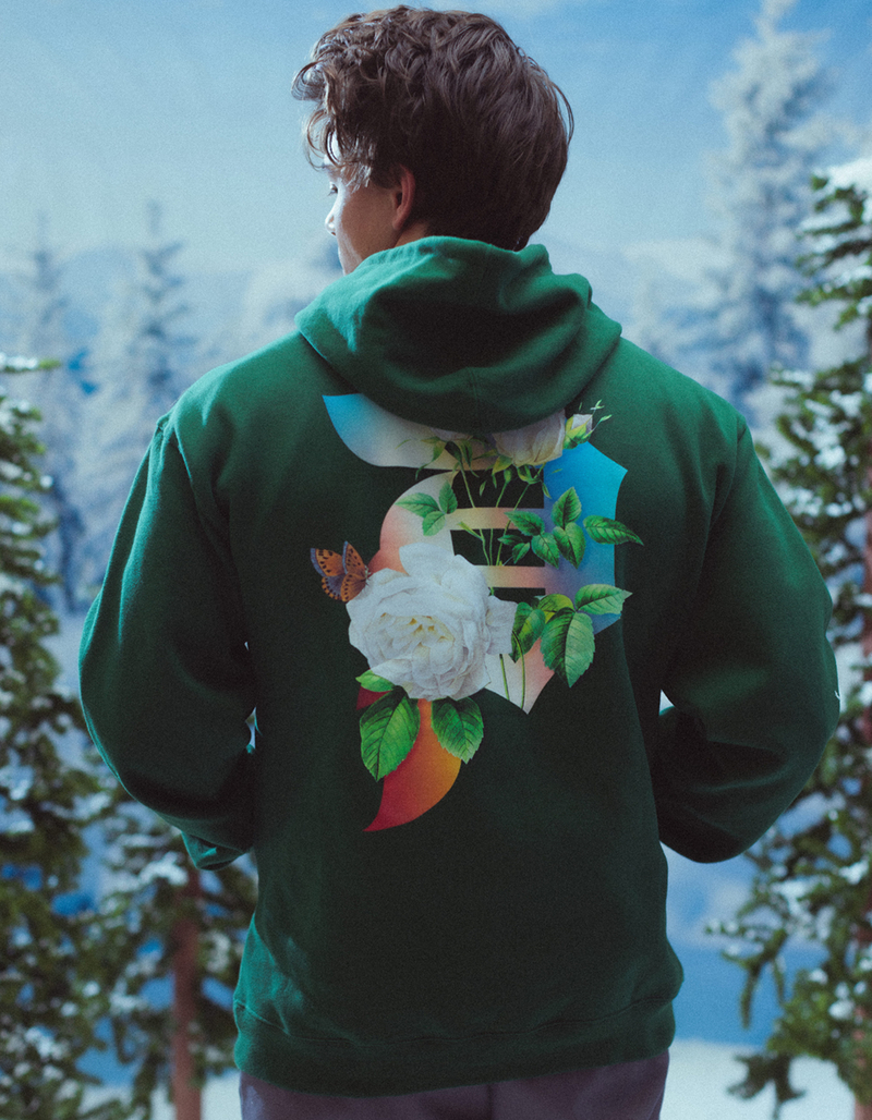 PRIMITIVE Botanical Mens Hoodie - DK GREEN - M | Tillys