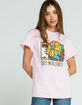 OBEY Sunflower Face Womens Tee image number 1